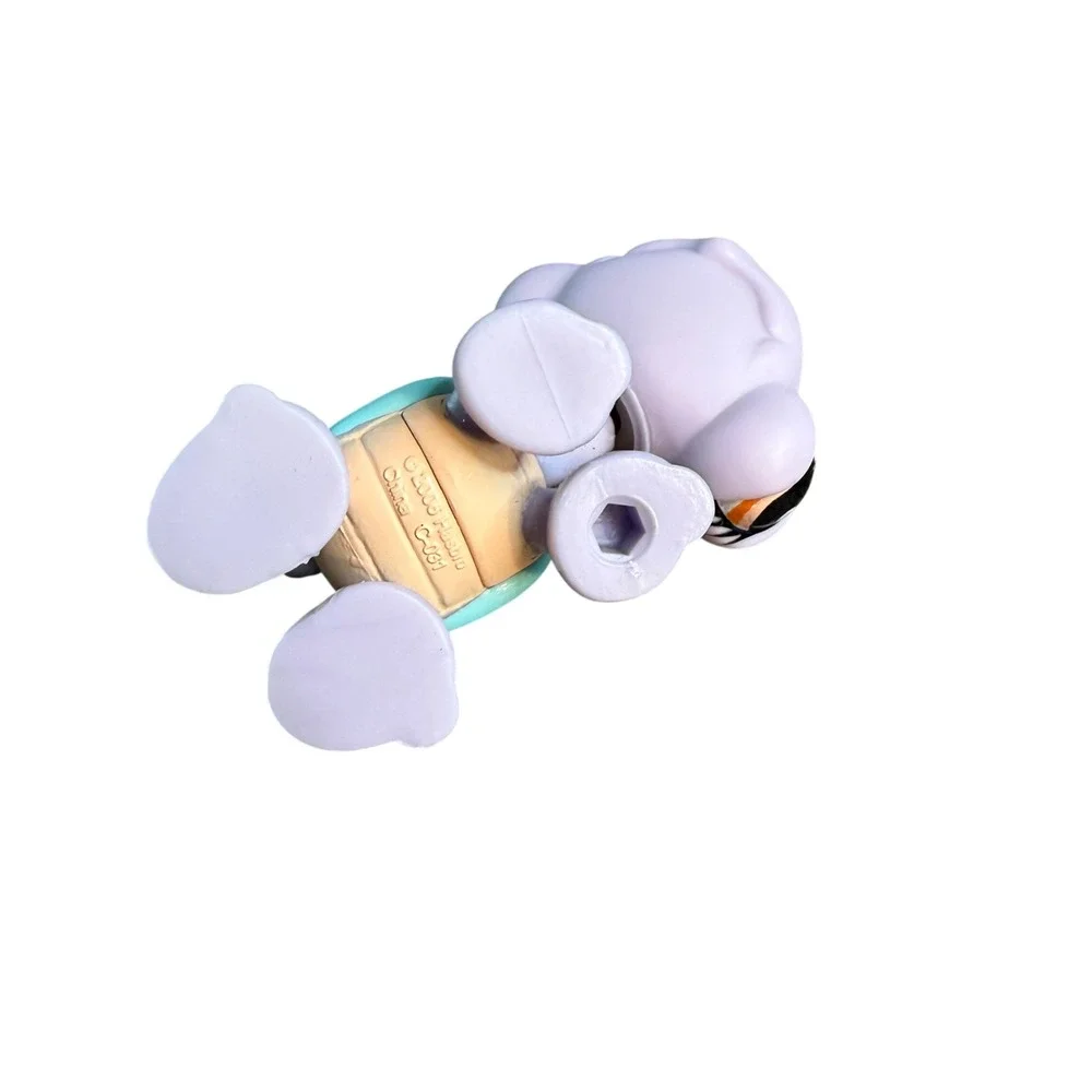 Littlest Pet Shop #908 Purple Turtle Teal Shell Vintage Bobble Head‎ Figure 2006